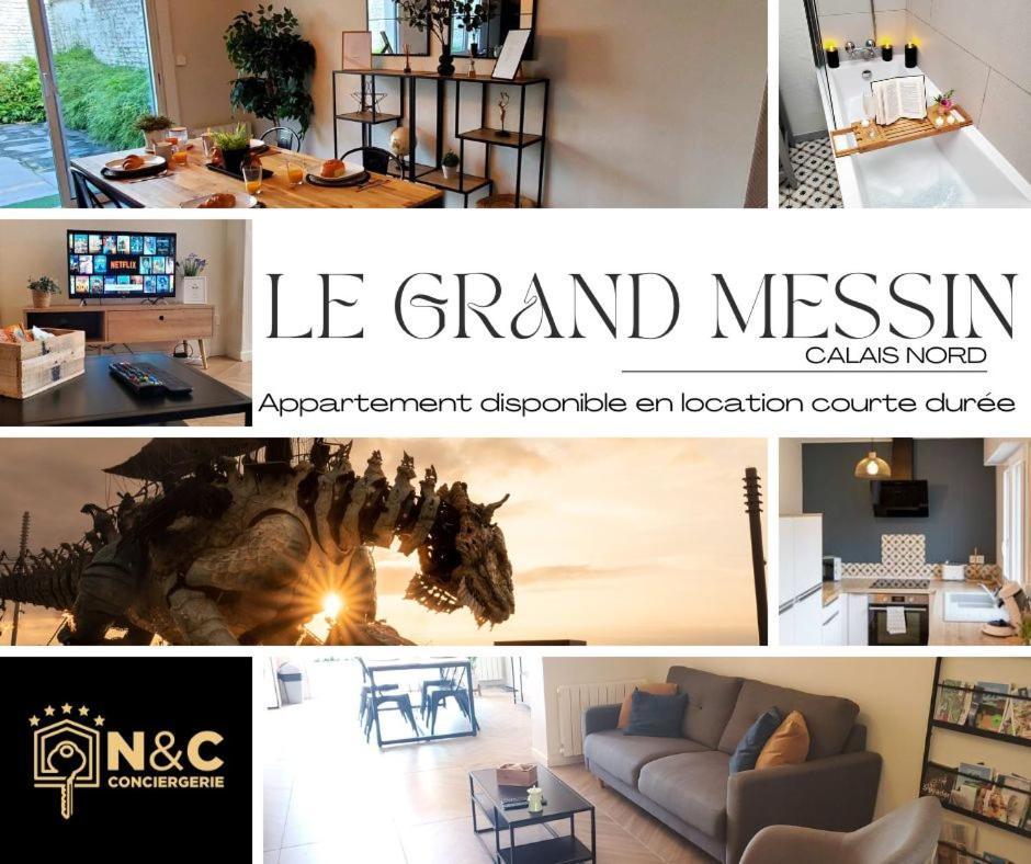 Le Grand Messin - Nord -cour - - Ferry - Eurotunnel Apartment *